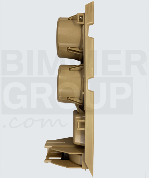 Beiger Getränkehalter für BMW 3er-Serie (E46).
