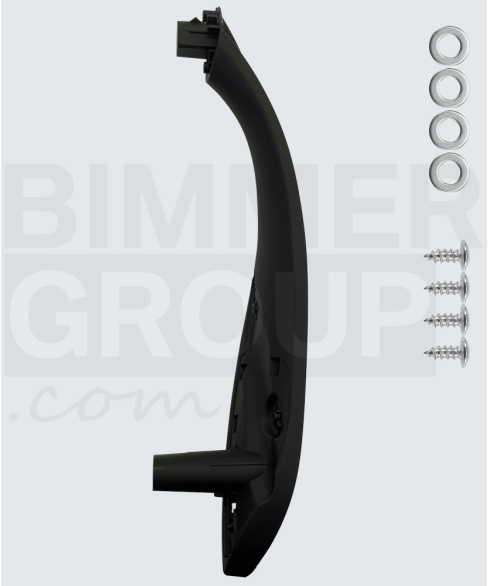 Schwarzer Fahrertürgriff für BMW 3er, 4er, M3, M4 (F30/F31/F32/F33/F34/F36 F80/F82/F83)
