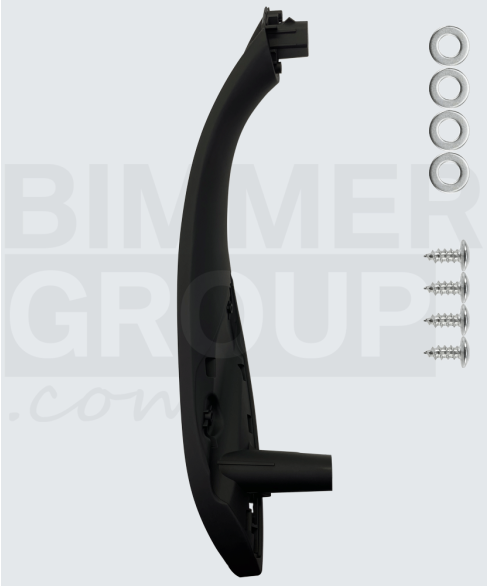 Schwarzer Beifahrertürgriff für BMW 3er, 4er, M3, M4 (F30/F31/F32/F33/F34/F36 F80/F82/F83)