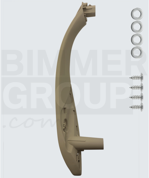 Oyster-Farbener Beifahrertürgriff für BMW 3er, 4er, M3, M4 (F30/F31/F32/F33/F34/F36 F80/F82/F83)